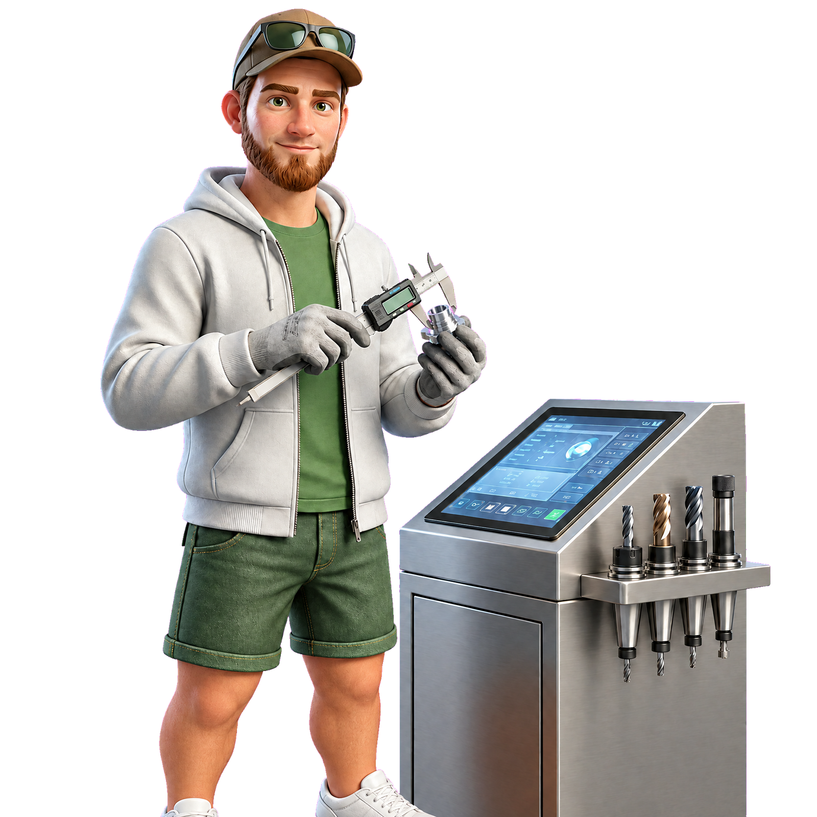 Als CNC-Programmierer an der Maschine